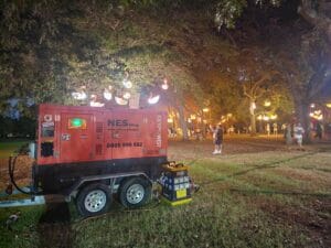 The Auckland Lantern Festival powered by a portable power generator from NES Hire.